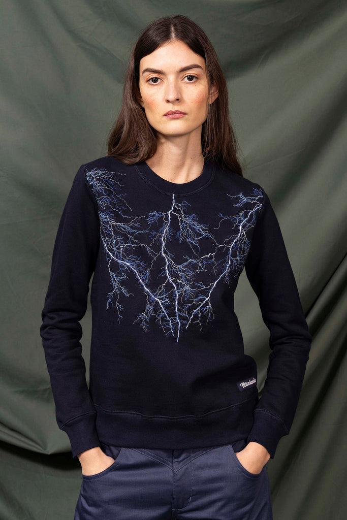 Sweatshirt Macarron Rayo Bleu Marine sweatshirts Misericordia, modèles cosy et tendance, des basiques colorés aux pulls à slogan