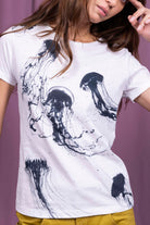 T-Shirt Medallon Medusas Blanc sportive, rockeuse ou résolument bohème, les t-shirts Misericordia sont pour tous les goûts