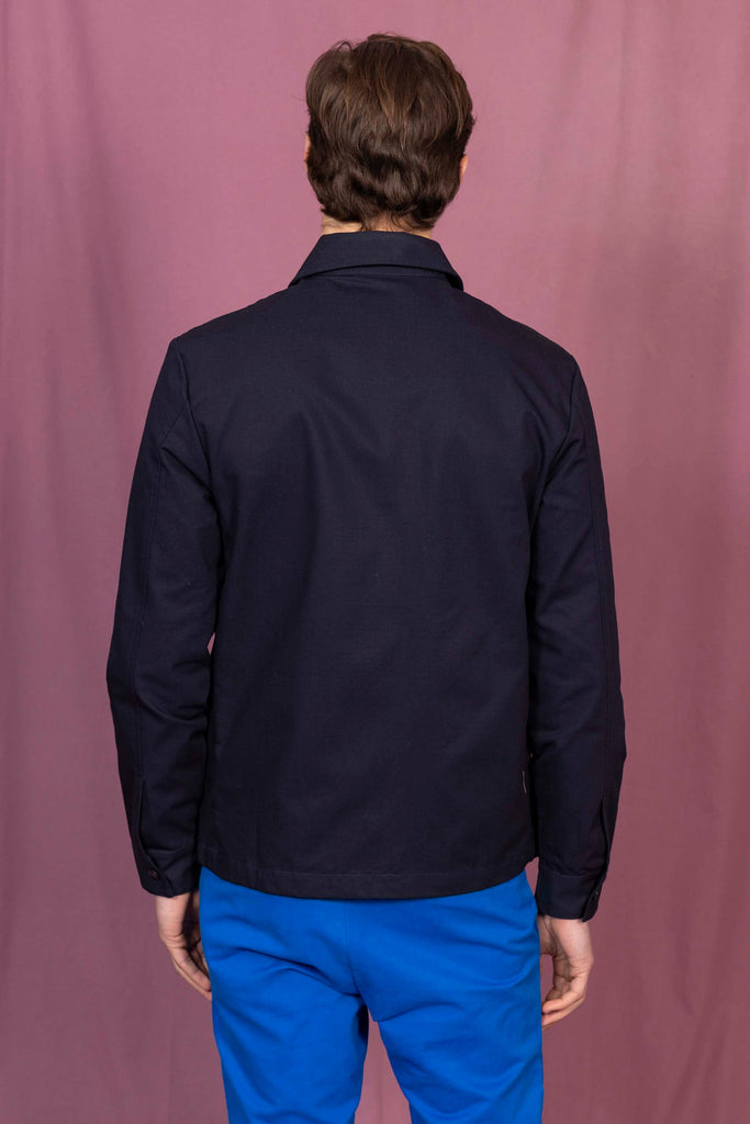 Veste Mendoza Marine outerwear résistant et authentique avec une finition impeccable
