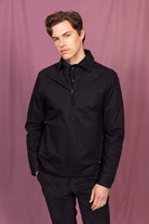 Veste Mendoza Noir outerwear résistant et authentique avec une finition impeccable