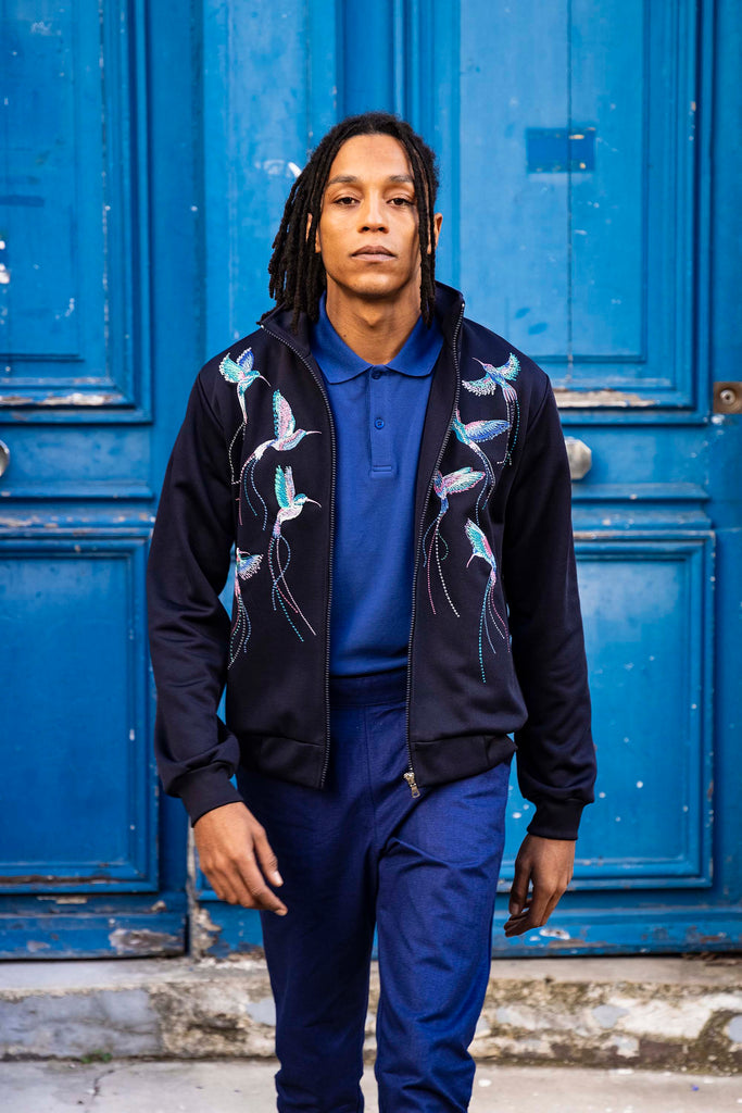 Veste de Sport Clasica Colibri Bleu Marine veste de sport Misericordia pour apporter autant originalité qu'élégance