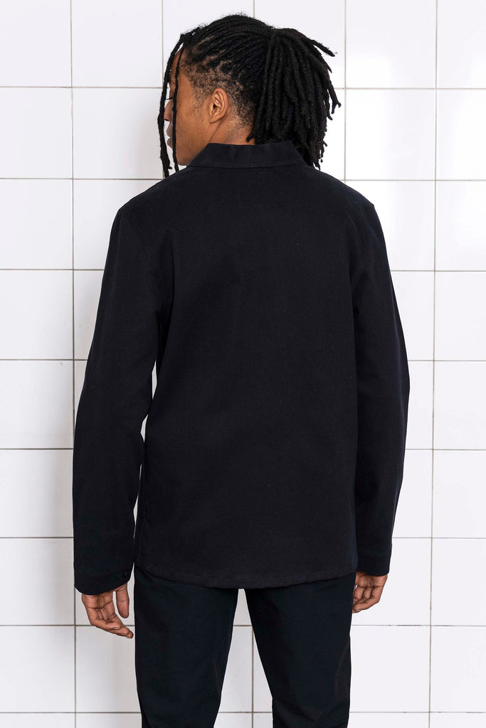 Veste de Travail Cristobal Noir véritable pièce maîtresse d'un look réussi